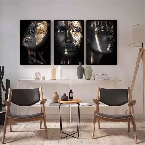 Quadro Decorativo Telas Mulheres Negras