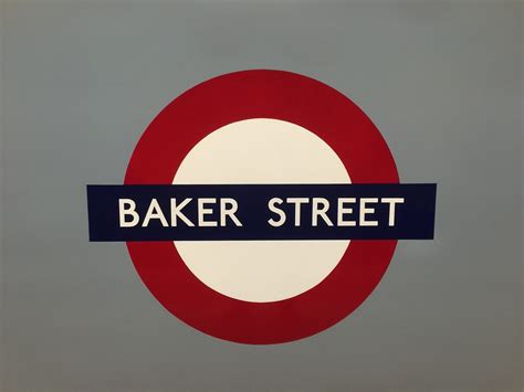 Baker Street Station Roundel Jubilee London Moving Flickr