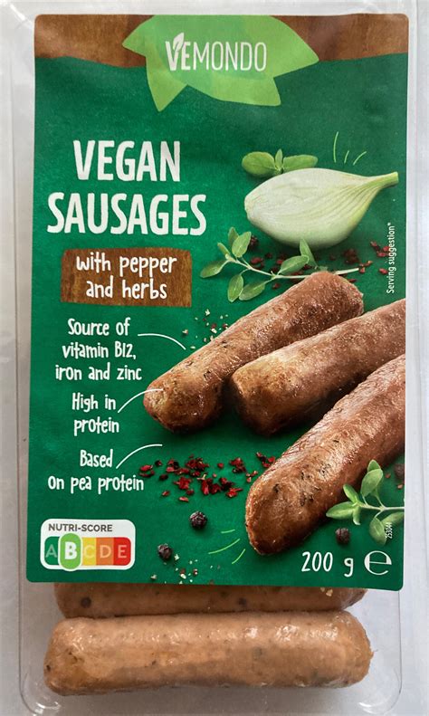 Vegan Sausages Vemondo G