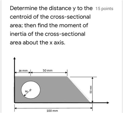 Solved I Need The Answer As Soon As Possible Determine The Distance Y