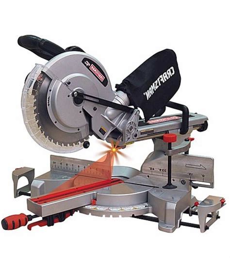 Combo Craftsman 12” Single Bevel Sliding Compound Miter Saw