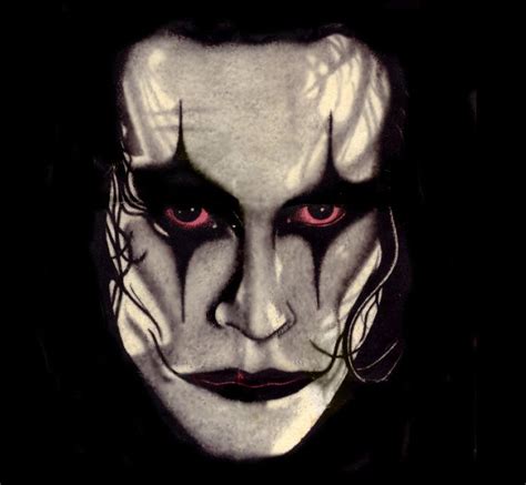 The Crow Makeup Brandon Lee Mugeek Vidalondon