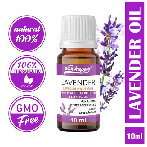 Wowhappy 100 Pure Lavender Essential Oil Therapeutic Grade Lazada Ph