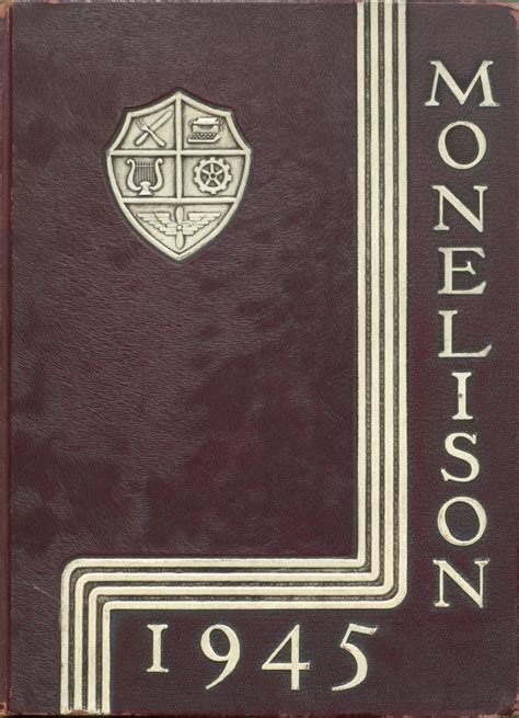 1945 yearbook from Madison Heights High School from Madison heights, Virginia for sale