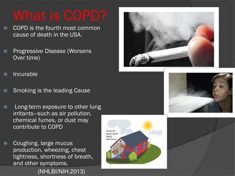 Ppt Chronic Obstructive Pulmonary Disease Copd Powerpoint