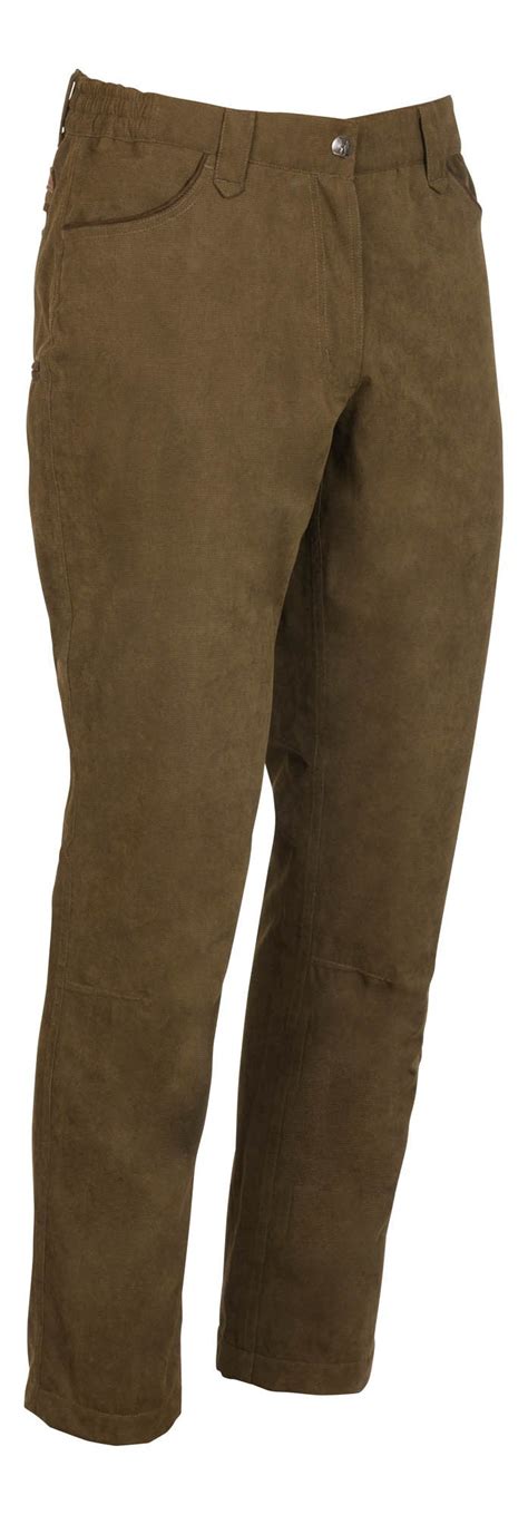 Pantalon Chaud Femme Rambouillet Original Kaki Pantalons De Chasse