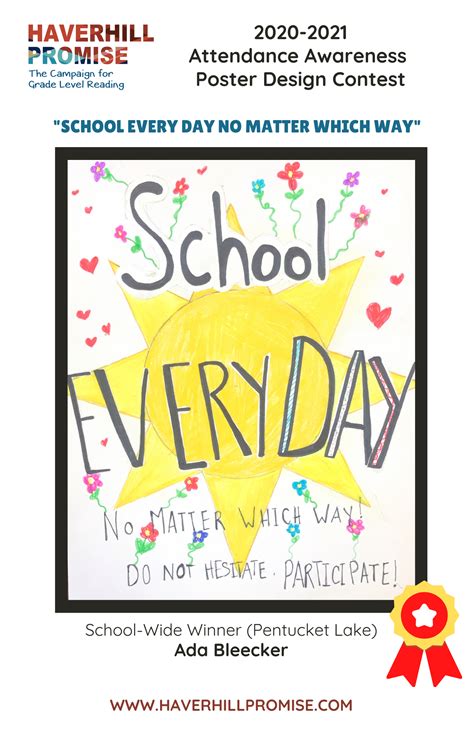 Attendance Awareness Poster Contest — Haverhill Promise