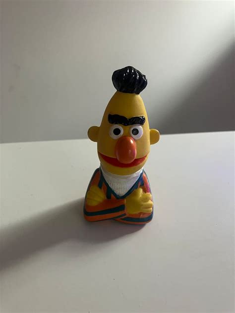 Bert Finger Puppet-vintage-bert and Ernie-seasame Street - Etsy