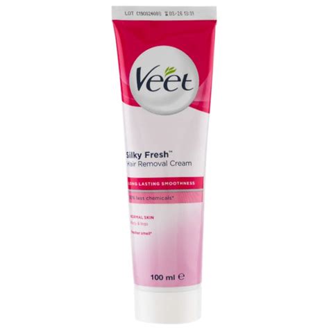 Veet Silky Fresh Hair Removal Cream Body And Legs For Normal Skin 100ml