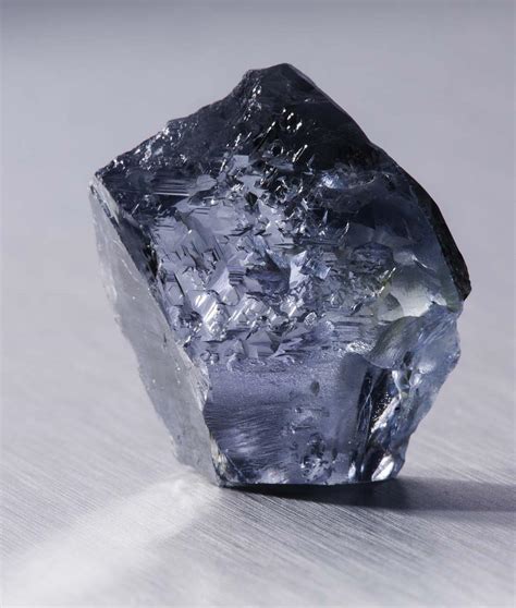 Petra Diamonds recovered this exceptional 29.62ct rough blue