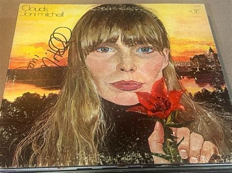 JONI MITCHELL Signed Autographed Vintage Clouds Record Album LP Etsy