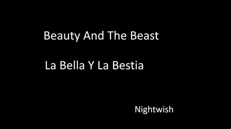 Nightwish Beauty And The Beast Traducida al Español YouTube