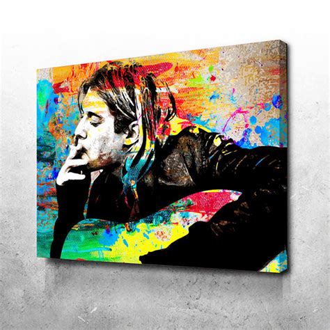 Kurt Cobain Canvas Set Legendary Wall Art