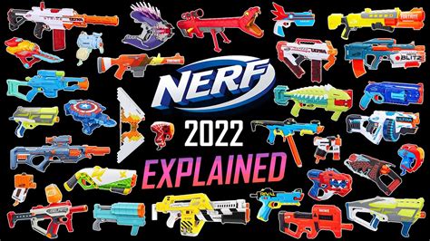 Every 2022 Nerf Blaster Explained In 10 Words Or Less YouTube