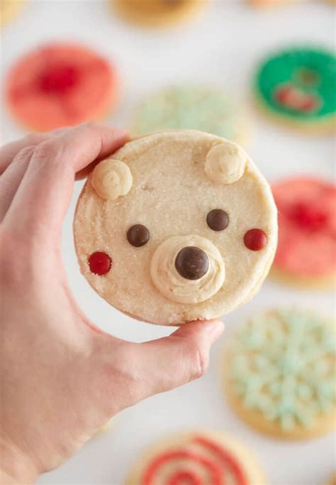 Easy Polar Bear Cookies Design Eat Repeat