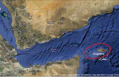 Map of Socotra