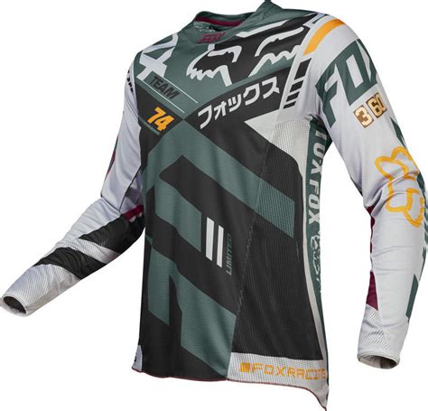 Fox Racing Mx Off Road 360 Le Divizion White Green Jersey Size Xl Extra