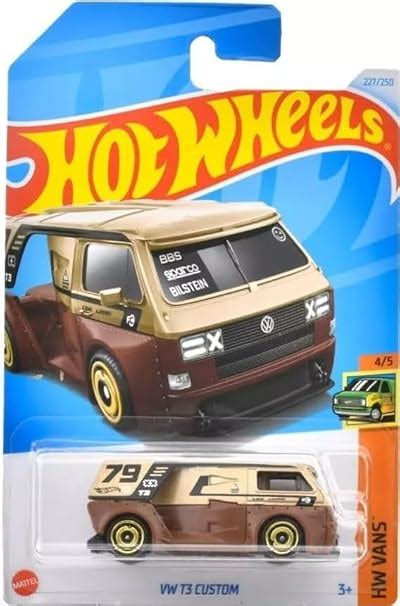 Amazon Hot Wheels VW T Custom Van Scale Brown Gold HW Vans Toys Games