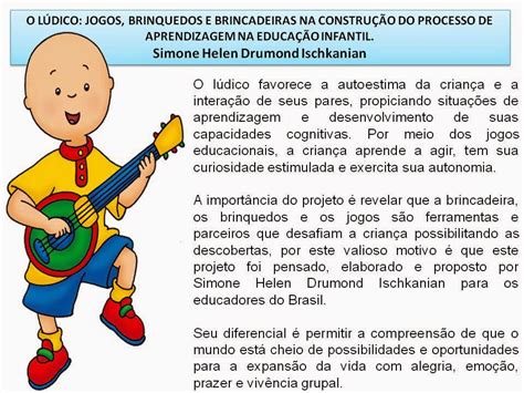 A Import Ncia Do L Dico Na Educa O Infantil