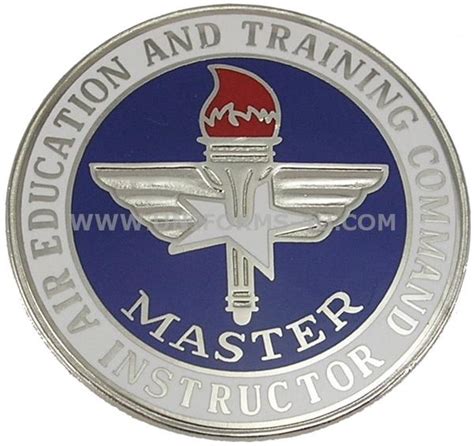 Air Education And Training Command Instructor Badge