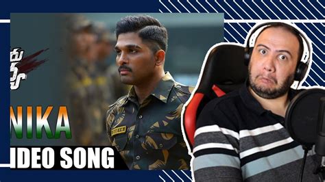 Indian Army Sainika Reaction Naa Peru Surya Naa Illu India Allu