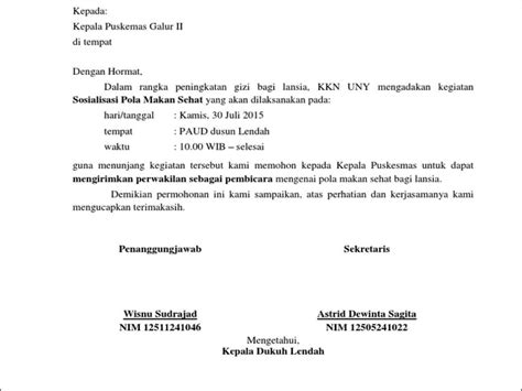 Contoh Surat Permohonan Pribadi Ke Instansi Surat Permohonan Desain