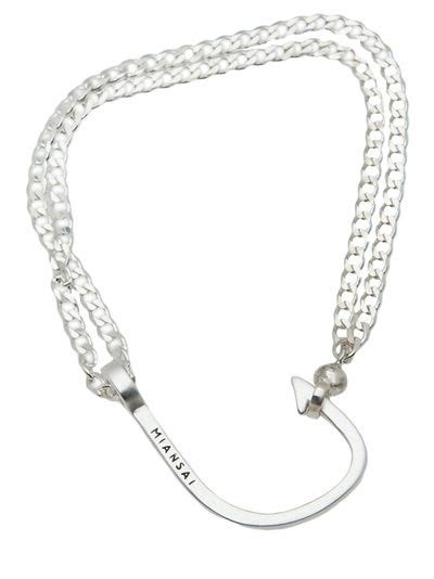 Hooked Bracelet In Silver From Miansai This Bracelet Features A Silver