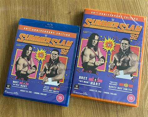 Review Wwe Summerslam Th Anniversary Edition Blu Ray