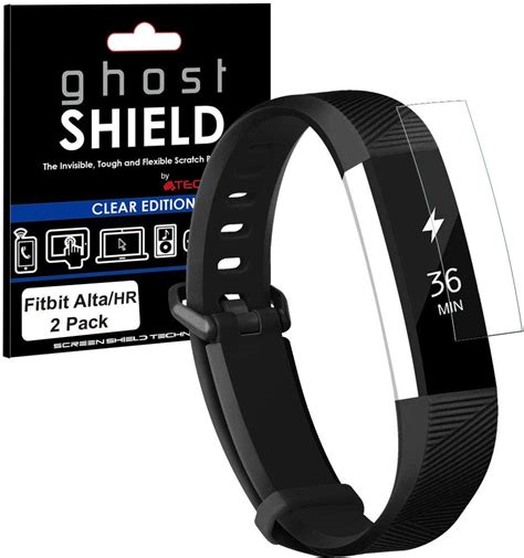 TECHGEAR 2 Pack Screen Protectors To Fit Fitbit Alta HR GhostSHIELD