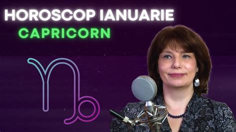 Capricorn Horoscop Ianuarie 2024 YouTube