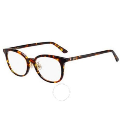 Dior Ladies Tortoise Pilot Eyeglass Frames Monta57f 0sdp 50 716736109435 Eyeglasses Jomashop