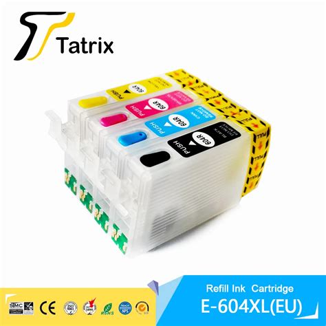 604 T604xl 604xl Refillable Ink Cartridge For Epson Xp 2200 Xp 2205 Xp 3200 Xp 3205