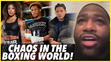 Adrien Broner Exposes Alycia Baumgardner Devin Haney Says Ryan Garcia