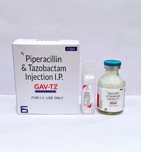 GAV TZ Piperacillin And Tazobactam Injection I P 4 5 Gm At Rs 490