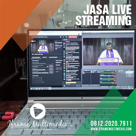 Jasa Live Streaming Ibadah Gereja | 0812.2020.7911 | Iframe Multimedia ...