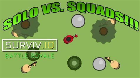 Surviv Io SOLO SQUAD WIN YouTube