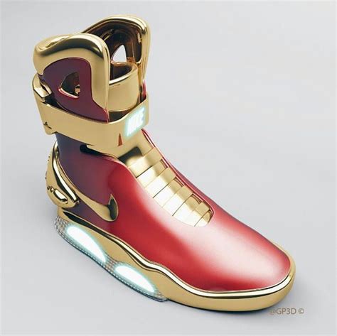 Ztvrdnout Smutný Půlnoc Nike Air Mags Gold Plynulý Foukat Velké Množství