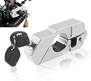 Amazon Baione Motorcycle Grip Lock Handlebar Throttle Security