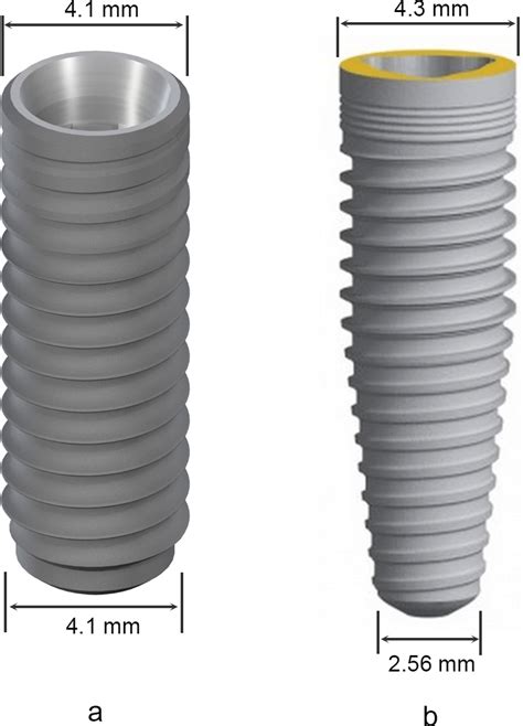 Features Of The Selected Implants A Straumann Bone Level Implant 41