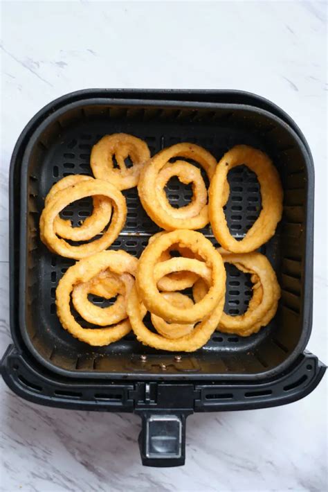 Frozen Onion Rings In Air Fryer Step By Step How To Dipping Ideas