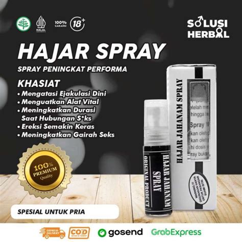 Promo PROMO Hajar Jahanam Spray Original Obat Kuat Tahan Lama Penunjang