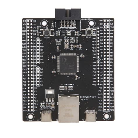 Ch V Evaluation Board Risc V Mcu Onboard Wch Link Ch V Vct