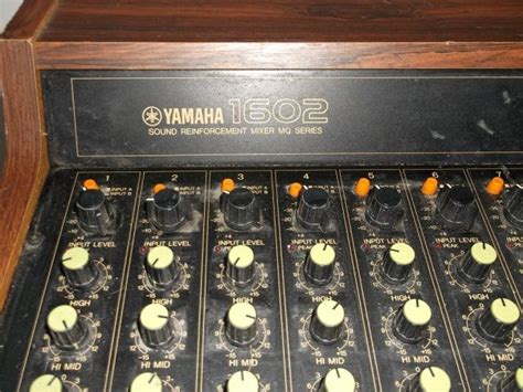 Professional Yamaha Mixing Board Professional Dj Equipment Yamaha 1602