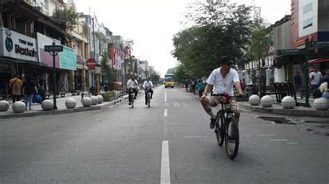 Potret Uji Coba Malioboro Bebas Kendaraan Bermotor