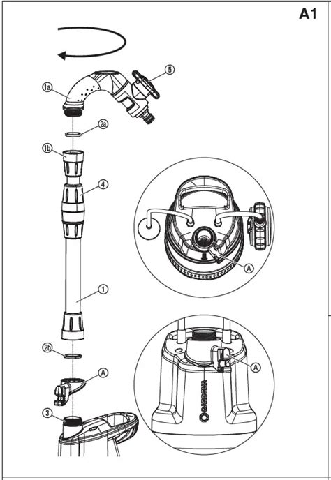 Gardena Rain Water Tank Pump User Manual