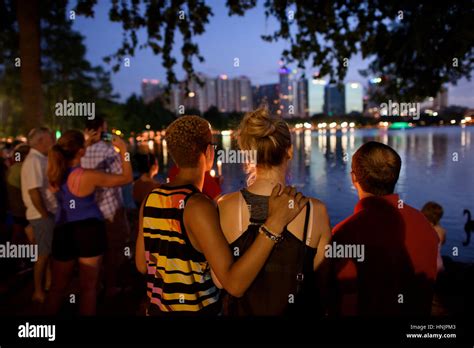 A Candlelight Vigil Honored The Victims Of The Pulse Nightclub Shooting