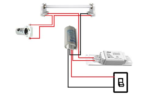 Diagram Of A Fluorescent Lamp Diagram Wiring Fluorescent Lig