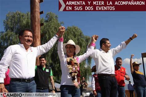 Sheinbaum Sella Pacto De Unidad De Nacho Mier Y Alejandro Armenta