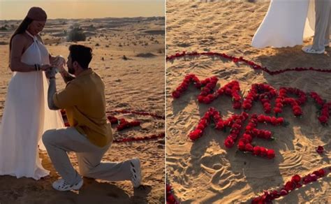 Juju Salimeni Recebe Pedido De Casamento No Meio Do Deserto Em Dubai