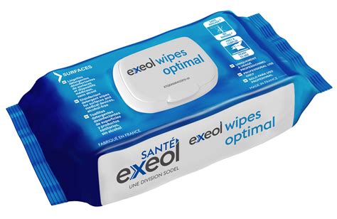 Exeol wipes optimal lingettes désinfectantes Voussert